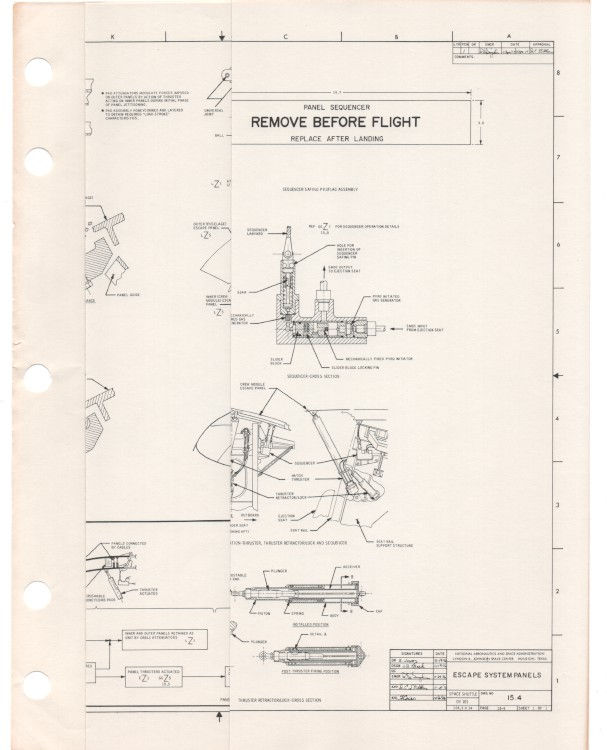 Thumbnail: Escape System Panels Schematic (OV-101)