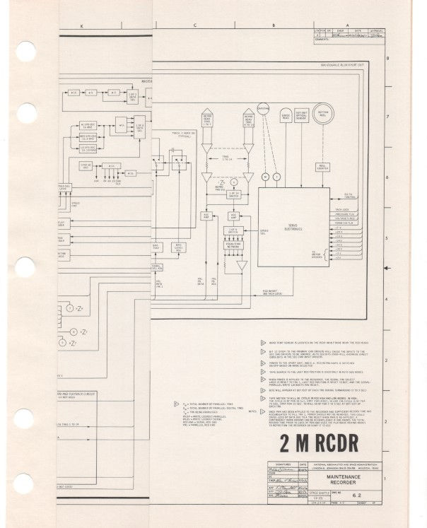 Thumbnail: Maintenance Recorder Schematic