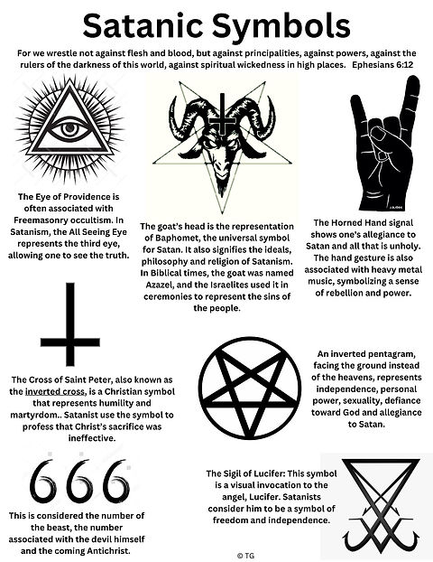 Satanic Symbols | Bible Charts