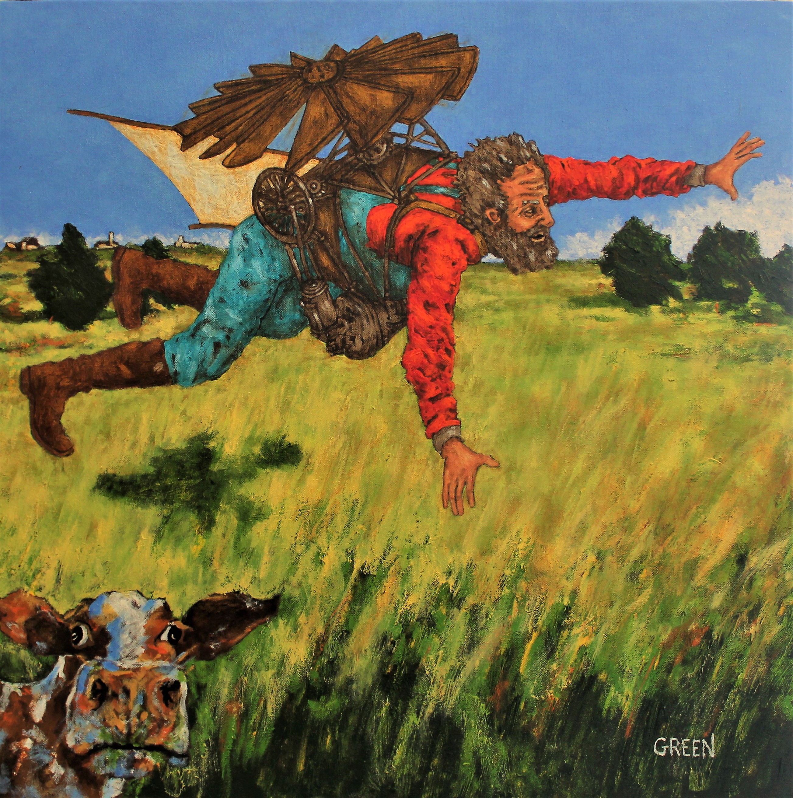 D.B Henning's Flight over the Prairie