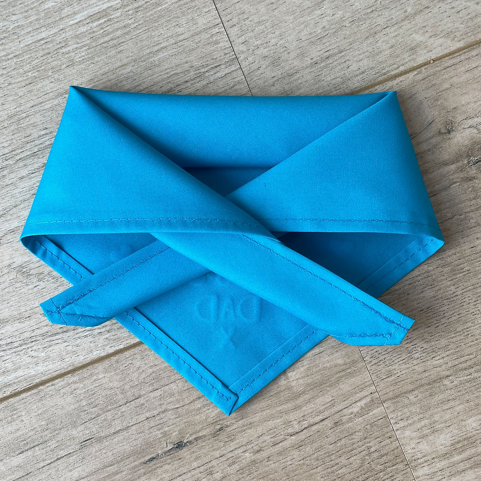 Thumbnail: Back View of Peacock View Bandana