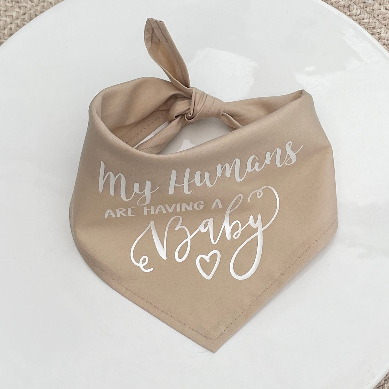 My Humans Are Having A Baby Bandana