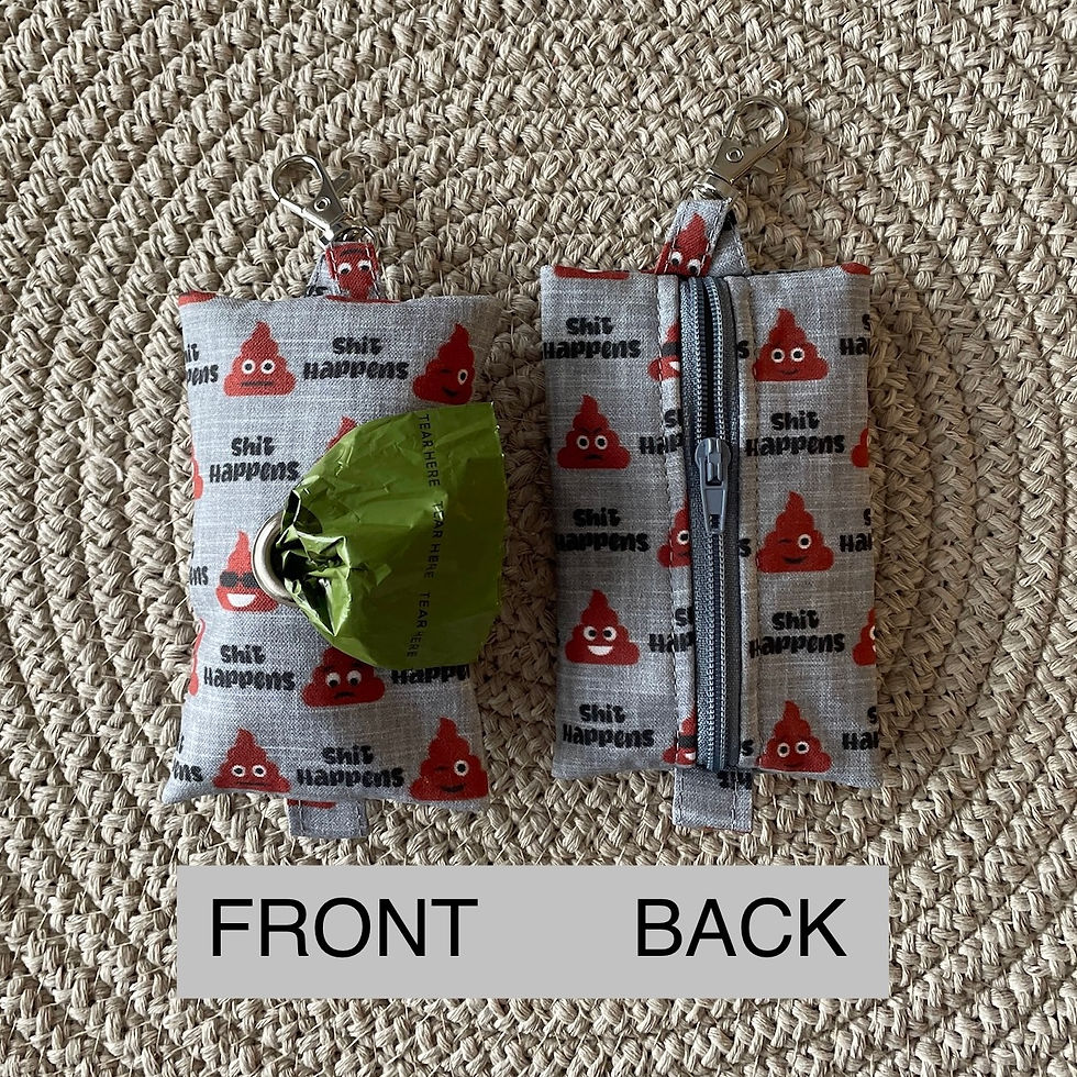 Novelty Dog Poo Bag Holder