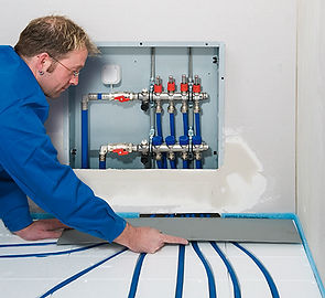 Protecting pipework leaving the manifold using steel / aluminium sheet