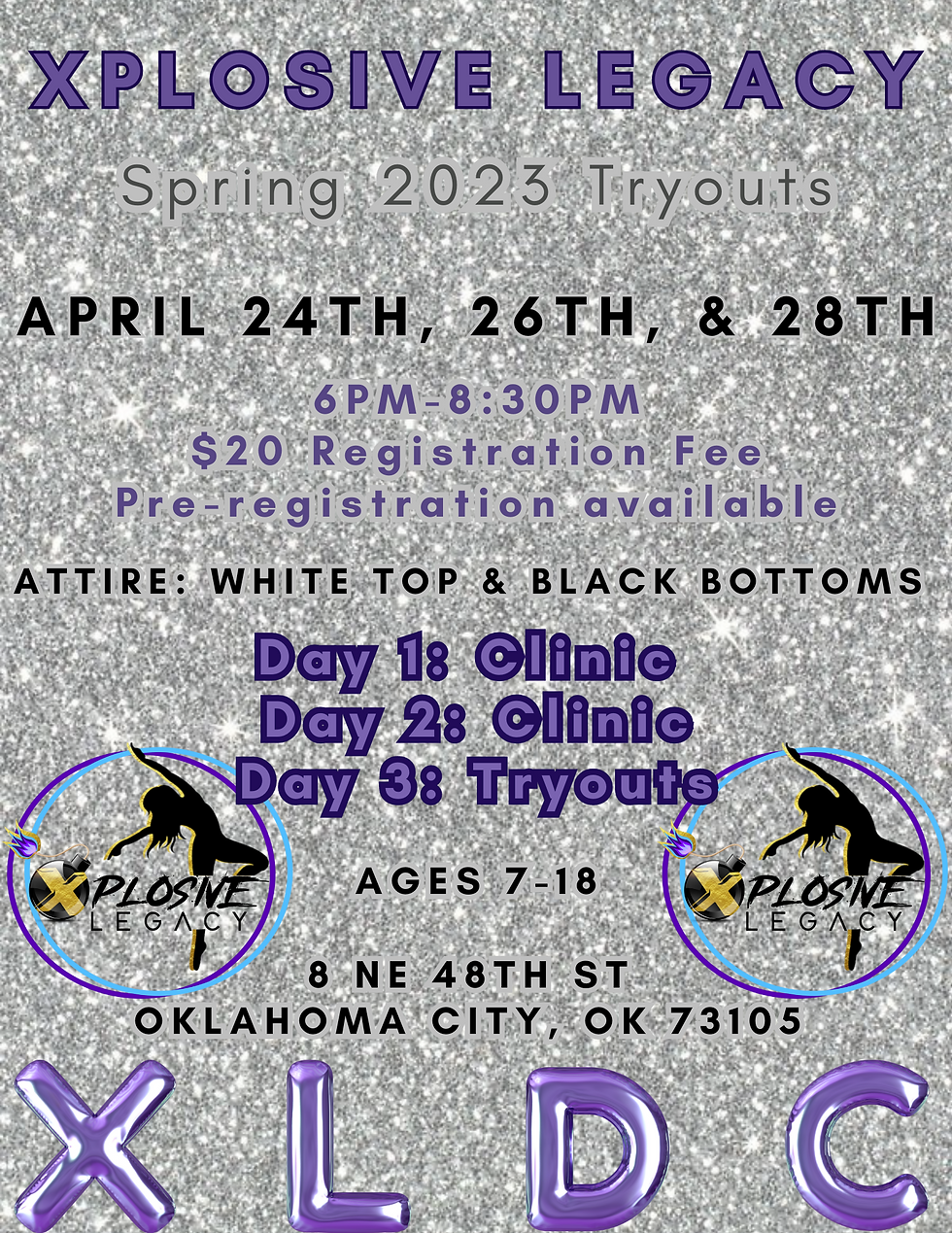 Xplosive Legacy Tryouts