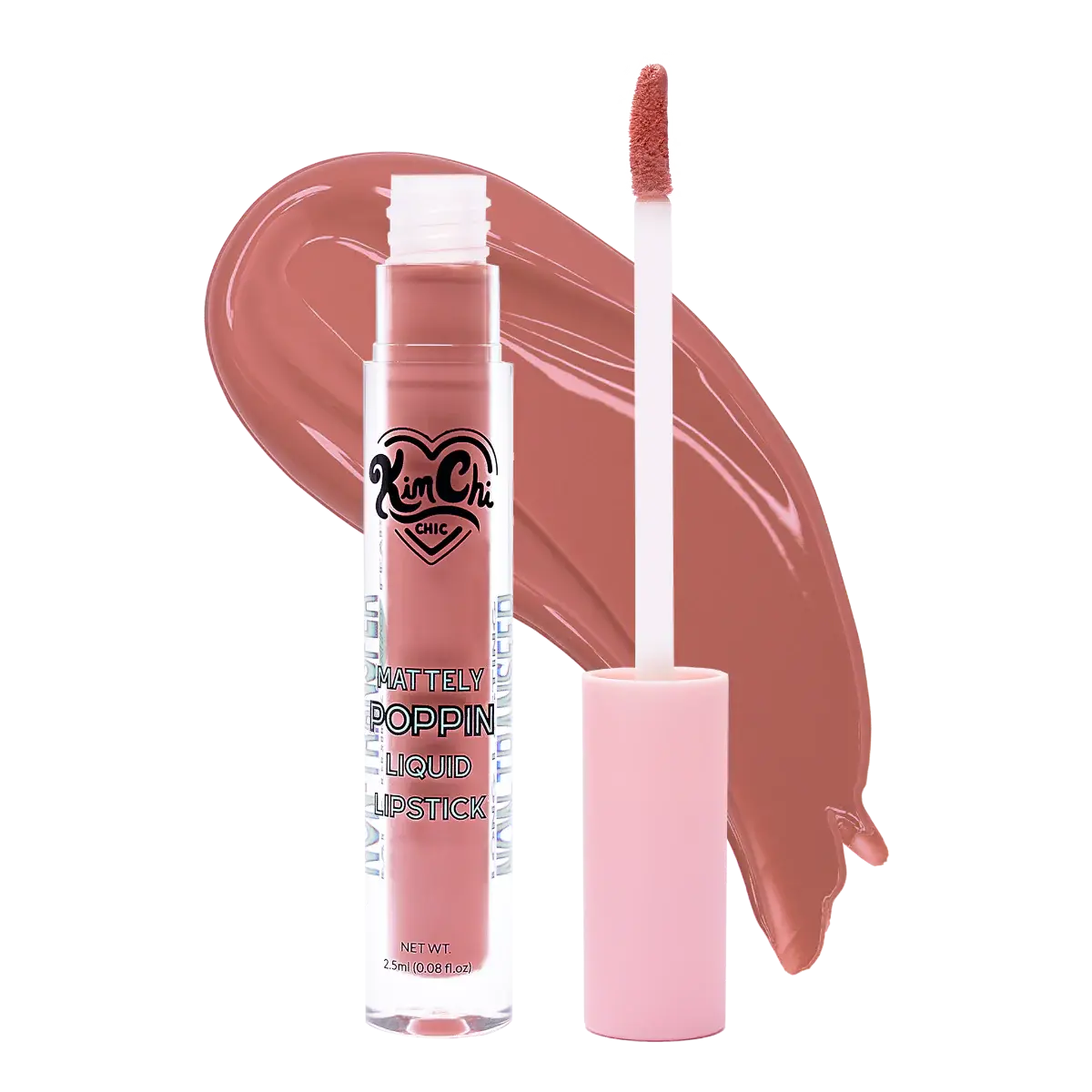 KIMCHI CHIC BEAUTY MATTELY POPPIN LIQUID LIPSTICK