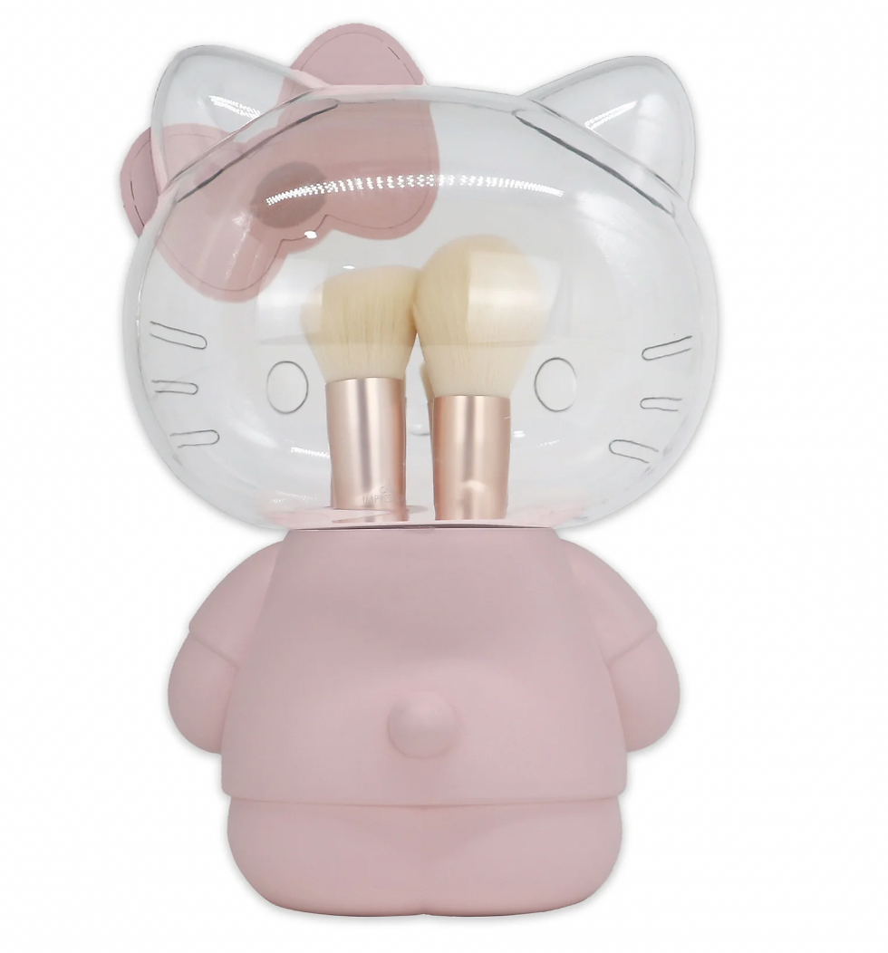 Thumbnail:  HELLO KITTY 6-PC MATTE  PINK BRUSH GIFT SET