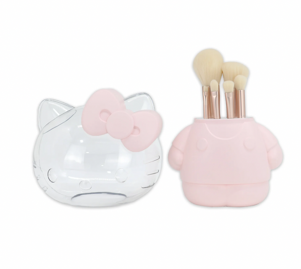 Thumbnail:  HELLO KITTY 6-PC MATTE  PINK BRUSH GIFT SET