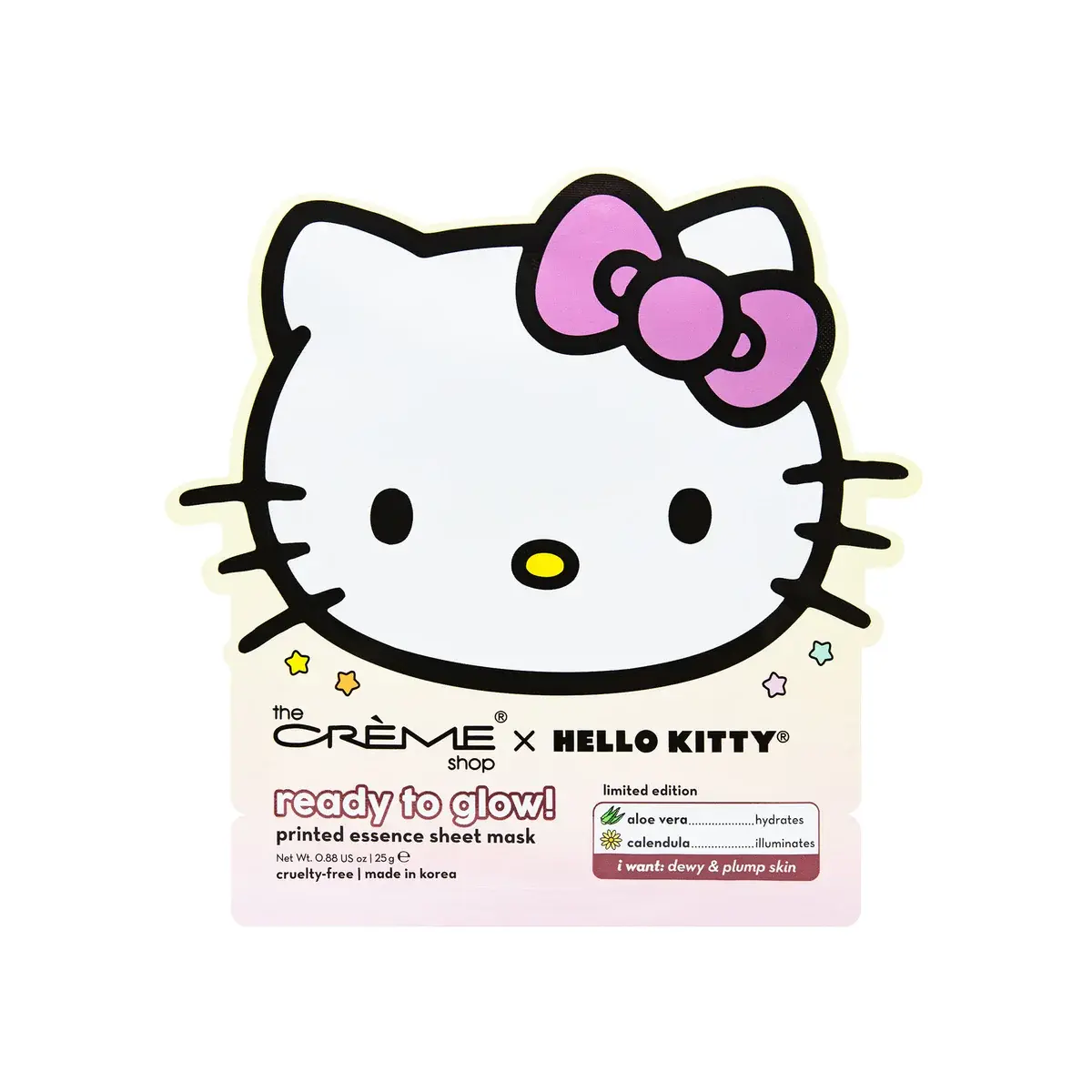THE CRÈME SHOP X HELLO KITTY - READY TO GLOW SHEET MASK
