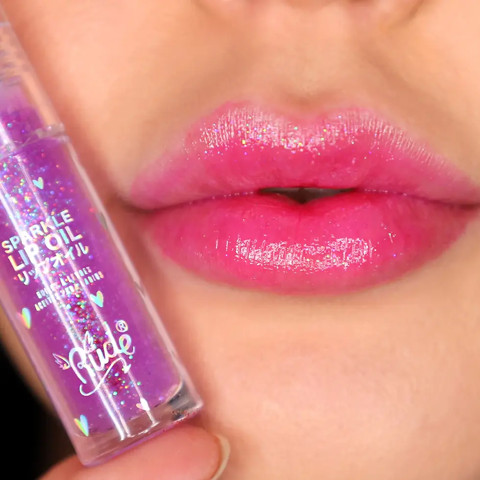 Thumbnail: RUDE COSMETICS MANGA SPARKLE LIP OIL