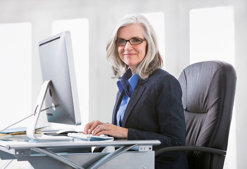 Professional Woman Smiling