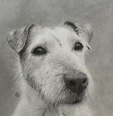 Blackberry's Friends Commissioned Dog Portrait