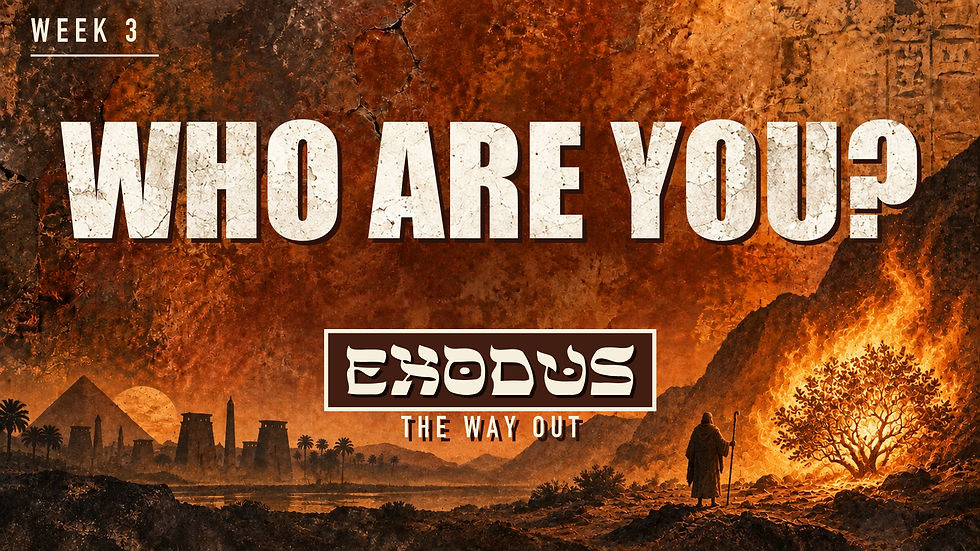 Exodus Week 3: Small Group Guide