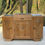 Miniature : Buffet parisien art déco 2 corps rénové en chêne massif et marbre 1940
