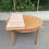 Miniature : Table à manger ronde extensible Louis XVI rénovée 230cm XIXème