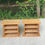 Miniature : Paire de meubles vinyles scandinaves en bois massif