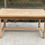 Miniature : Table de ferme extensible rénovée en chêne brut 260cm
