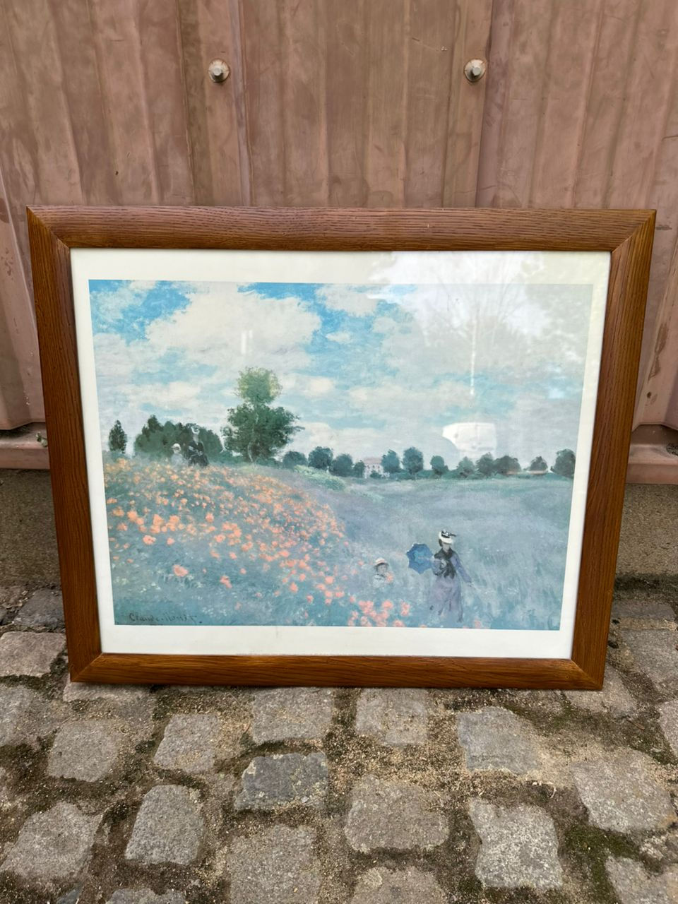 Tableau reproduction Les Coquelicots Claude Monet 68x58cm