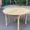 Miniature : Table à manger ronde extensible Louis Philippe 160cm XXème