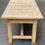 Miniature : Table à manger de ferme rénové en bois brut 180cm XXème