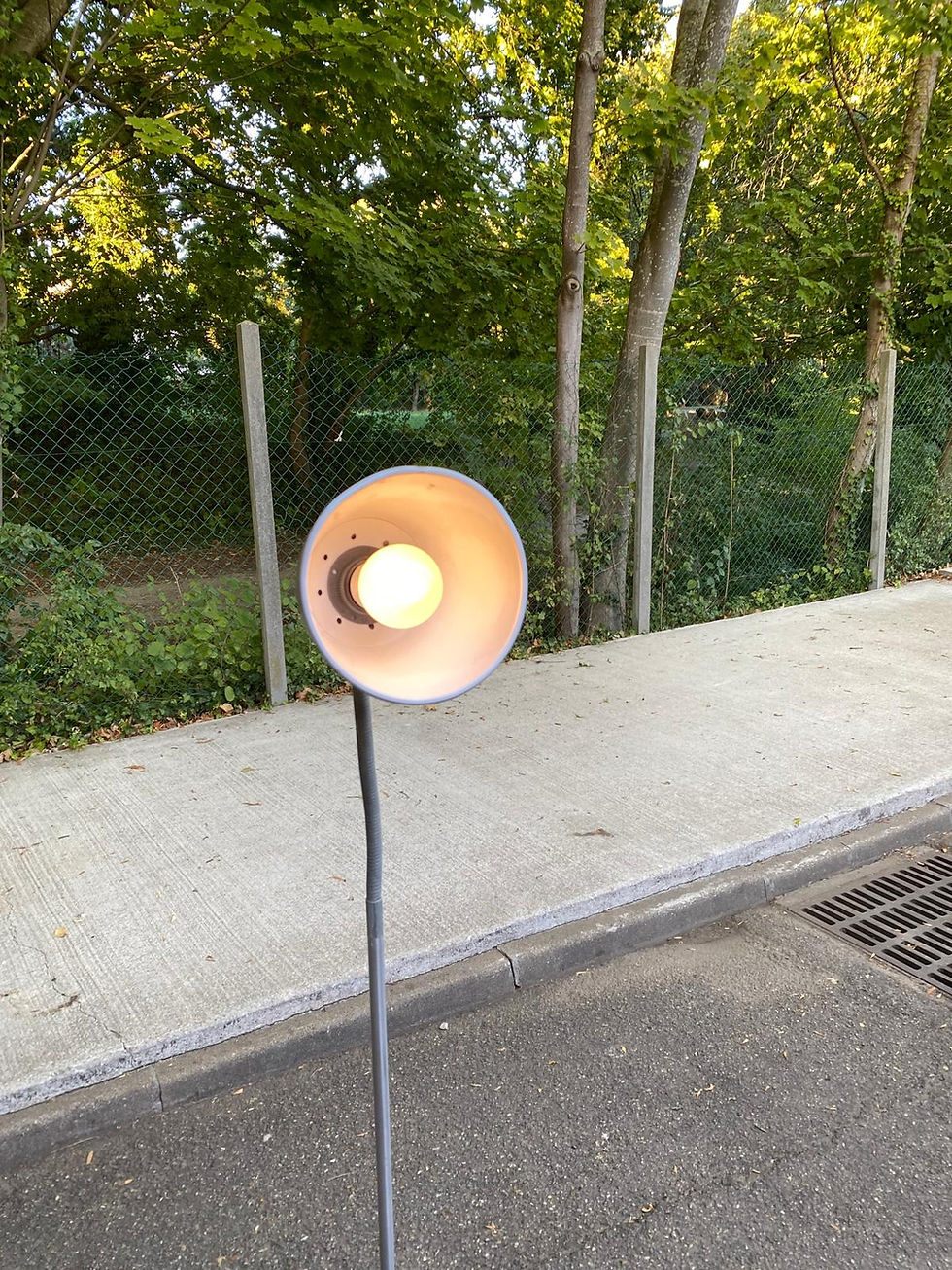 Miniature : Lampadaire liseuse articulé IKEA LERSTA — Aluminium argenté