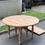 Miniature : Table à manger ronde extensible Louis Philippe 18ème rénovée avec volets 210cm