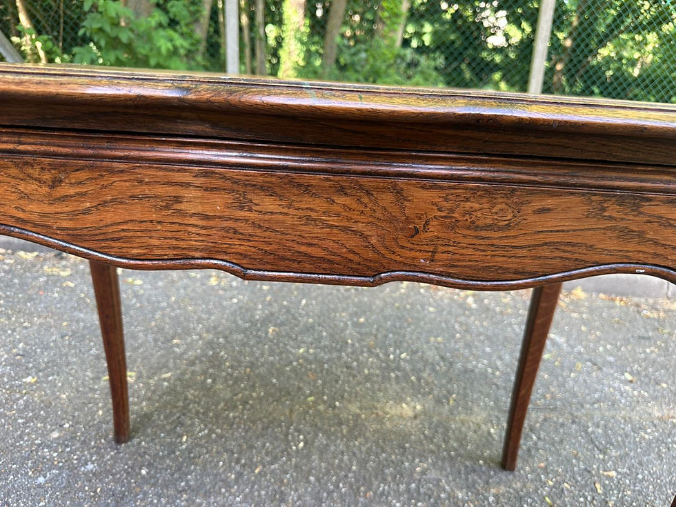 Miniature : Bureau Louis XV en chêne massif du XIXème