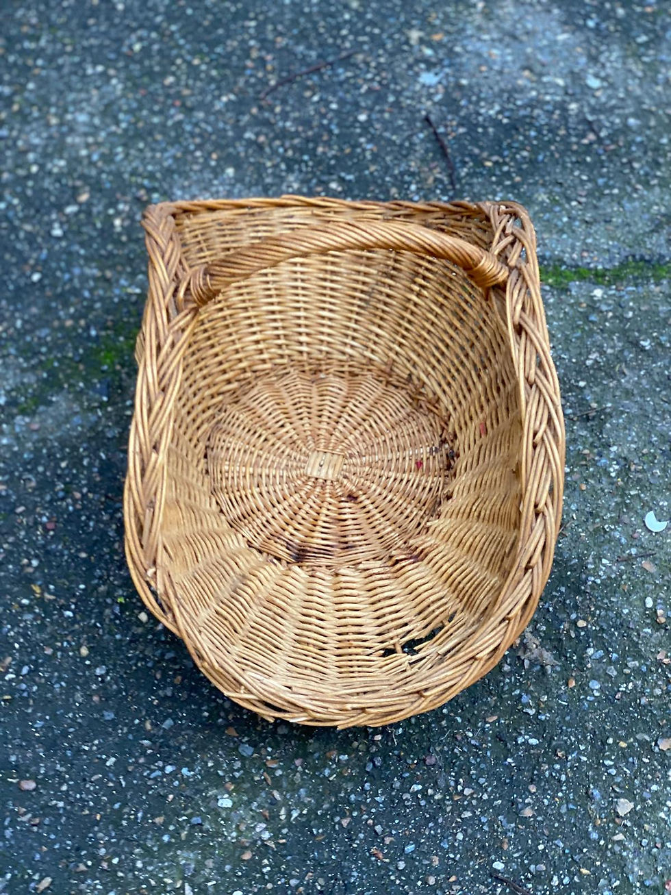 Miniature : Panier à bûches en osier style Aubry Gaspard