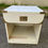 Miniature : Table de chevet scandinave blanche style bateau en bois