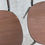 Miniature : 4 chaises de cuisine en formica brun effet bois