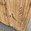 Miniature : Buffet parisien art déco vintage rénové en bois massif et marbre rose 160cm