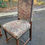 Miniature : 6 chaises à manger Louis XIII bois massif torsadés et tissu écru du 19ème