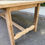 Miniature : Table à manger de ferme rénovée en bois brut 200cm XXème