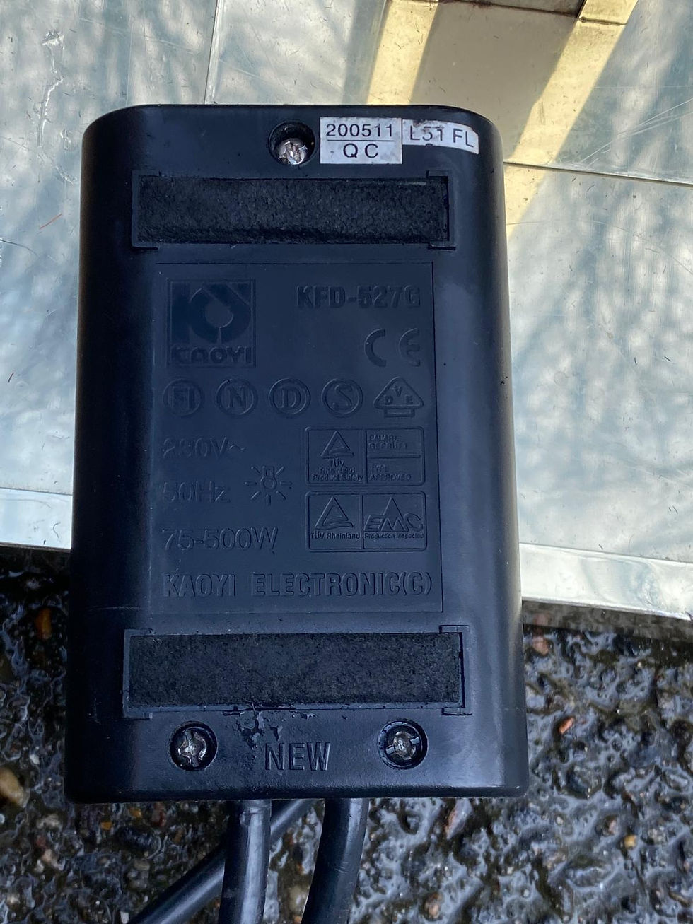 Miniature : Lampadaire carré art déco halogène vintage en laiton doré