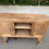 Miniature : Vitrine vaisselier vintage en bois massif art déco 1950