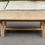 Miniature : Table à manger de ferme rénové en bois brut 180cm XXème