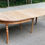 Miniature : Table à manger art déco ronde extensible rénovée en chêne massif 225cm XXè