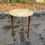 Miniature : Table ronde de cuisine scandinave en bois 72cm