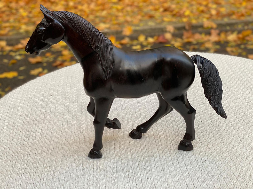 Miniature : Statuettes africaines sculptée en bois 35cm animaux