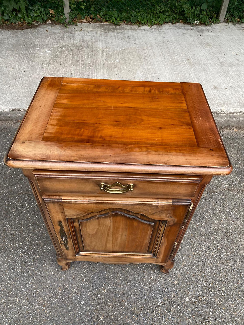 Miniature : Commode vintage en bois massif chêne Louis XV du 19ème