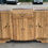 Miniature : Buffet parisien art déco vintage rénové en bois massif et marbre rose 160cm
