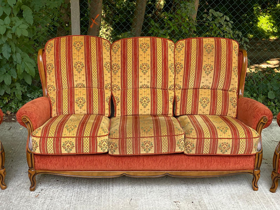 Miniature : Salon vintage Louis XV B.Marly France vers 1950