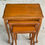Miniature : 3 tables basses gigognes en bois massif Louis XV