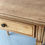 Miniature : Meuble guéridon vintage bois avec machine coudre