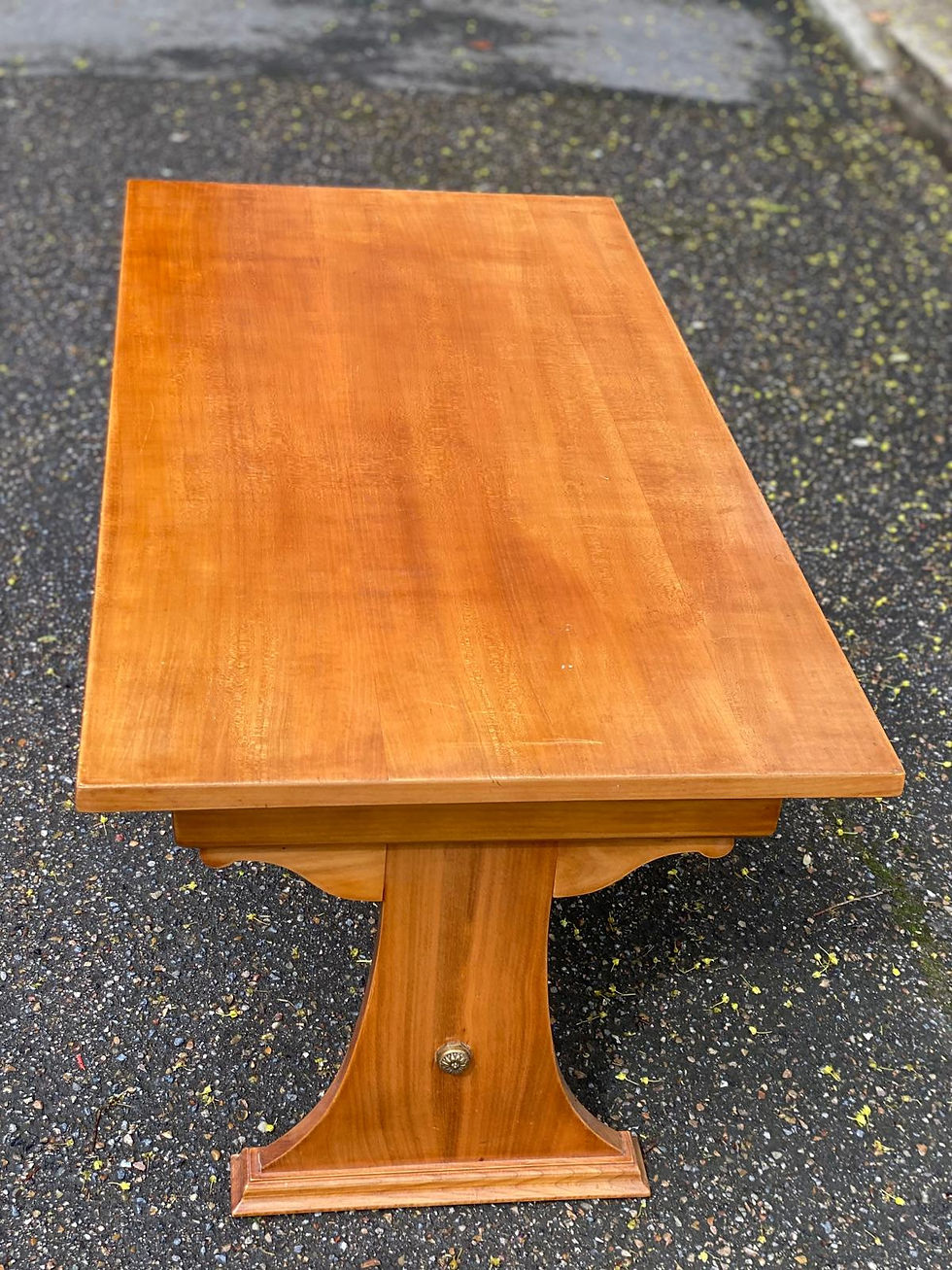 Miniature : Table basse rectangulaire Louis XV en bois