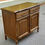 Miniature : Buffet Louis XV en bois massif avec 2 portes XXème