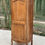 Miniature : Armoire d'internat Louis XV bois massif chêne moyen satin avec tringle