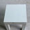 Miniature : Table basse carrée scandinave vintage blanche