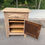 Miniature : Commode pointe de diamant brutaliste style art déco