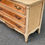 Miniature : Commode Bibus Louis XV rénovée en bois massif brut et marqueterie